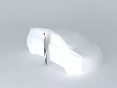 Monospace car template template NEG Free 3D model