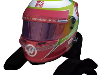 Gutierrez Helmet 2016 Low-poly 3D model