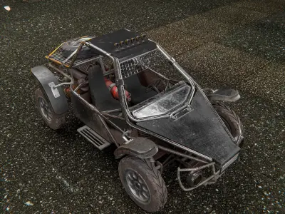 Dune Buggy 3D model by samusenko7