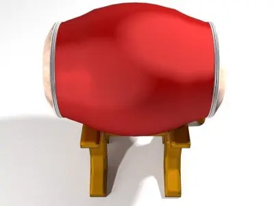 Musical Instrument Beduk 3D model