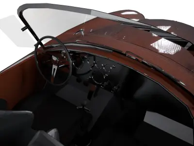 Shelby - 1964 - AC Cobra 427 Competition 3D model