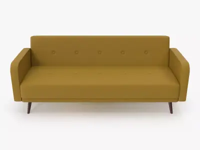 Sofa v2 Low-poly 3D model