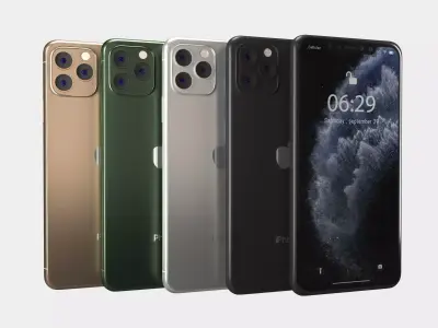 Apple iPhone 11 Pro - 11 Pro Max 3D model