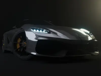 Koenigsegg Gemera 3d model 3D model