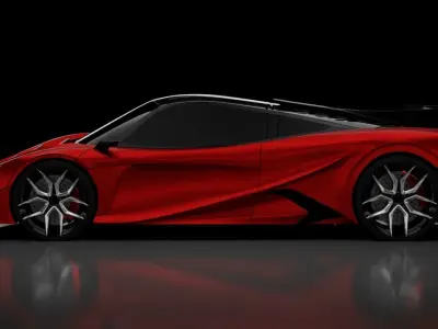 Concept Car - Oliveira 703Ta 3D model