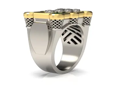 Billiard Fan Ring 3D print model