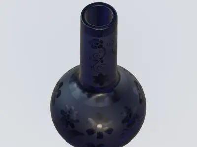 Vase34 glass vase 3D model