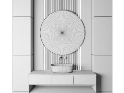 Luxury Bathroom 61 3D model