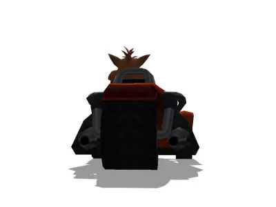 Crash Bandicoot - Trikee Crash Tag Team Racing 3D print model
