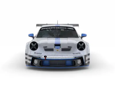 Porsche 911 GT3 Cup  3D model