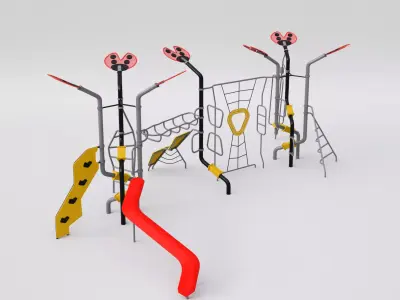 Ladybird Playground set 2 3D model