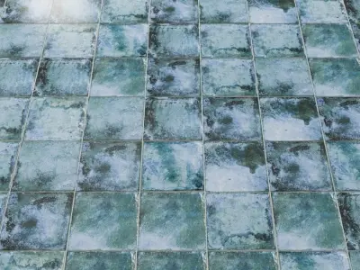 Angela Harris  Decor 8x8 Ceramic Tile 3D model