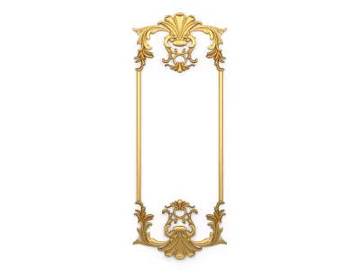 Classic decor ornament 84 3D model