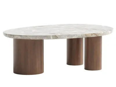 Jade Coffee Table 3D model