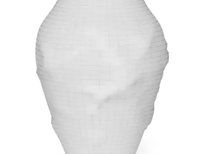 Lalique Vase hirondelles 3D model