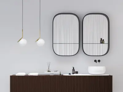 Ceramica Cielo DELFO Bathroom furniture  3D model