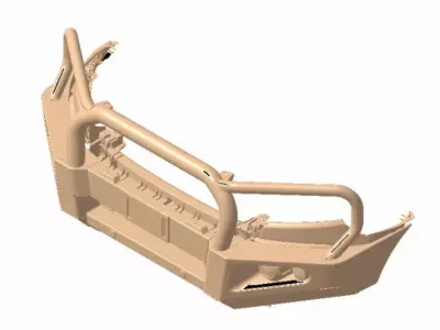 Front Bemper Design 3D model
