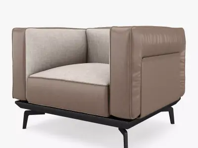 Avalon Armchair 3D model