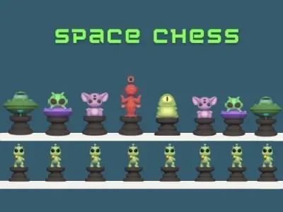 Space Chess - Side B 3D print model