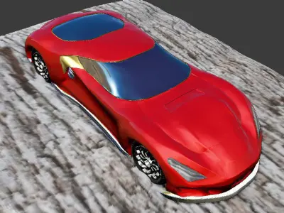 super car  3D model