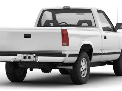 GENERIC PICKUP TRUCK 22 3D model