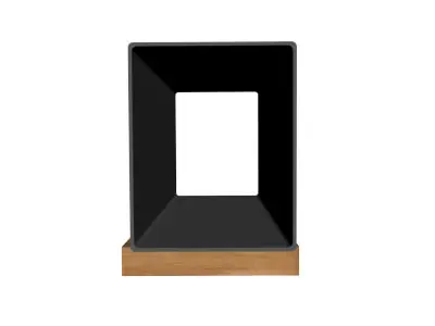 3 16in Wall x8in Rectangle Tube 3D model