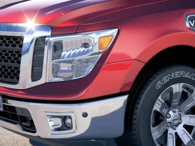 Nissan Titan King Cab 2017 3D model