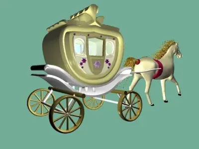 Royal Queen Car  3D model