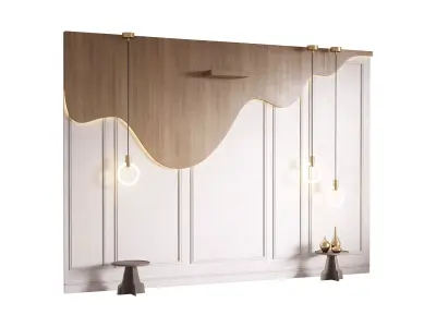 Decorative Wall panel  21 3D model