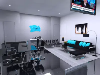 Large business office 3D model