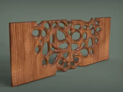 Modern Wall Decor 3D model
