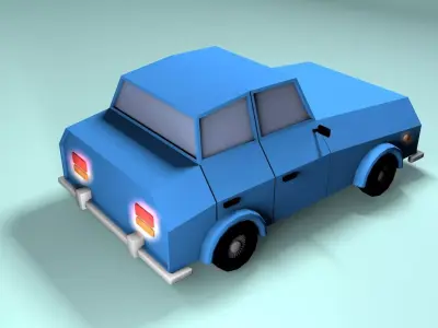 Car 3D 3D model order