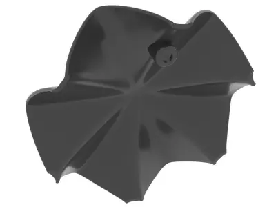 C018 Polaris DeCorsa Wheels Center Caps 3D print model