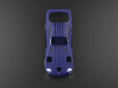 Dodge Viper 3D model get