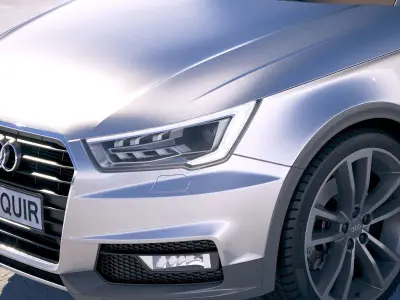 Audi A1 Active 2017 3D model