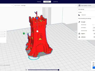medieval monument 3D print model purchase
