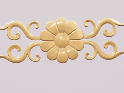 Flower Decor 3D print model 31
