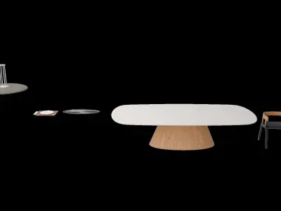 Dining Set  Free 3D model