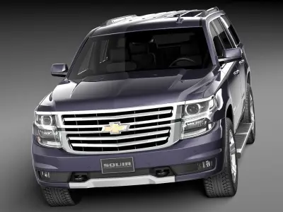 Chevrolet Tahoe Z71 2015 3D model
