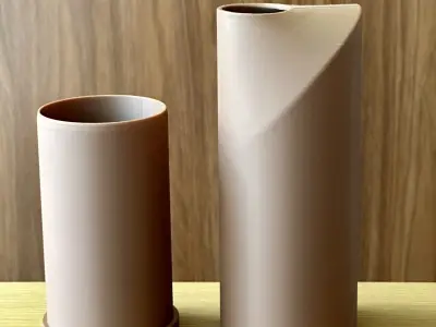 3-O Vase Design - 3D Printed Version 3D print model