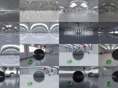 HDRI - Warehouse collection Texture