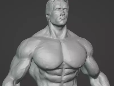arnold schwarzenegger Free 3D model