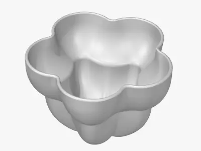 Pen Holder Flower Vase 3D print model