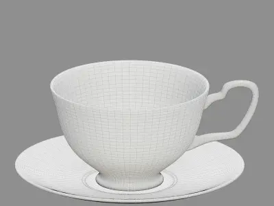 Polka Dot Cup 3D model