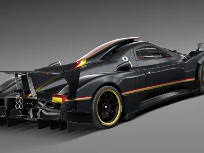 Pagani Zonda Revolucion 2013 3D model