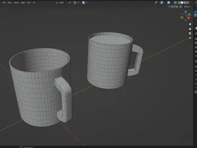 CUP 02 3D model