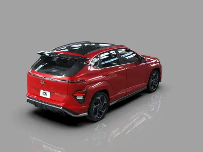 Hyundai Kona EV N-line 3D Model Pack