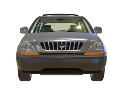 LEXUS RX300 2002 Low-poly 3D model