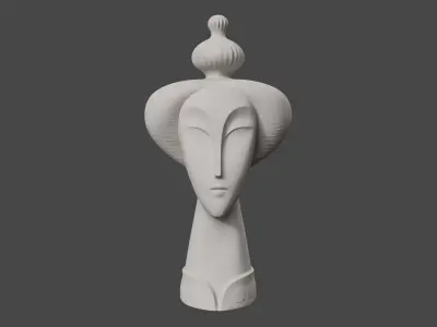 Geisha 3D model