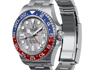 Rolex GMT-Master II Meteorite Dial 3D model